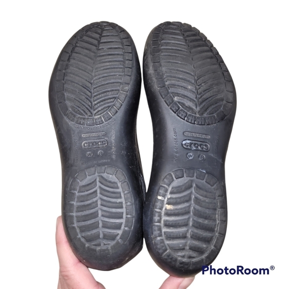 Crocs Kadee Flats Black Women's 8 - Picture 6 of 7